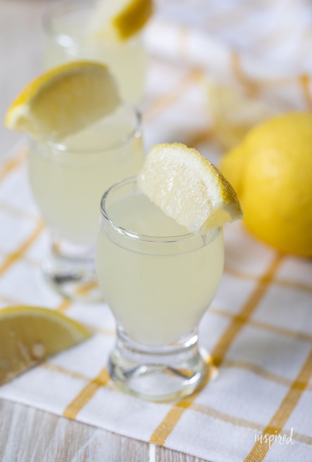 Lemon Drop Shot - Holiday Cocktails