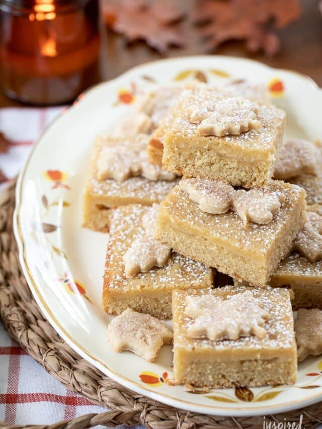 Rich Maple Butter Bars Story