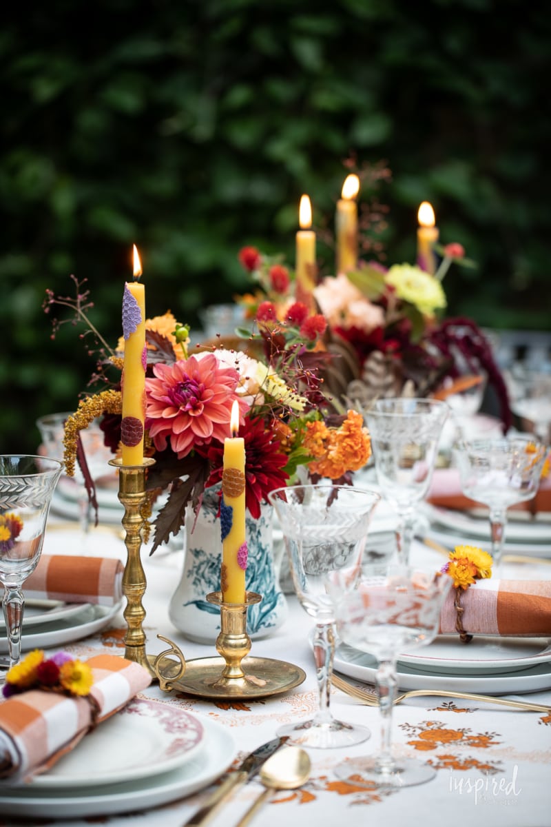 Vintage-Inspired Fall Tablescape.