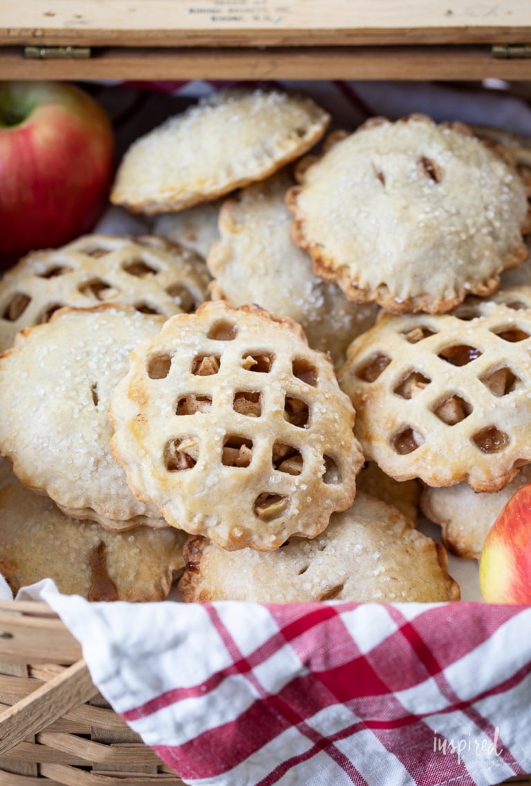 Salted Caramel Apple Hand Pies
