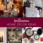collage of Halloween Home Decor Ideas for Spooky Season