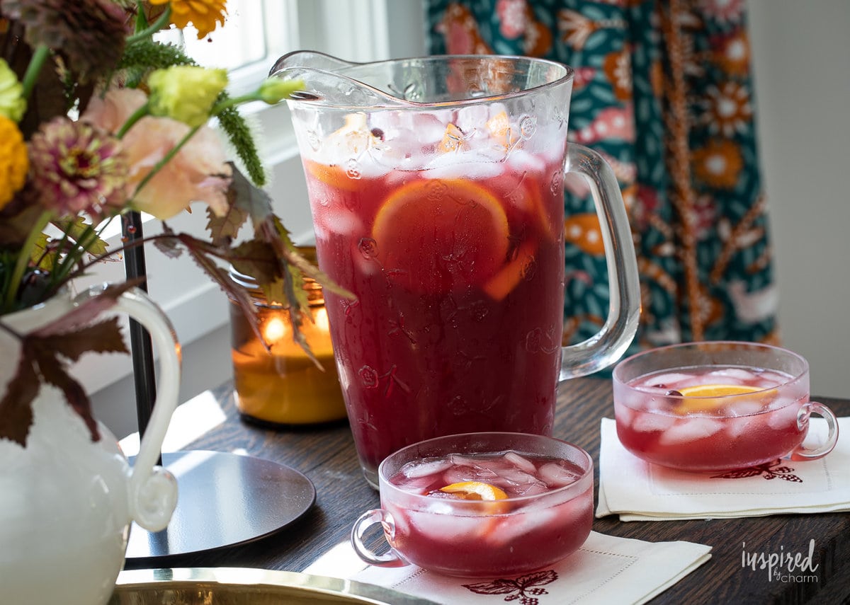 Pomegranate Rum Punch