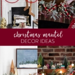 Pictures of Four Creative Christmas Mantel Decor Ideas