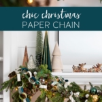 DIY Paper Chain from Wallpaper