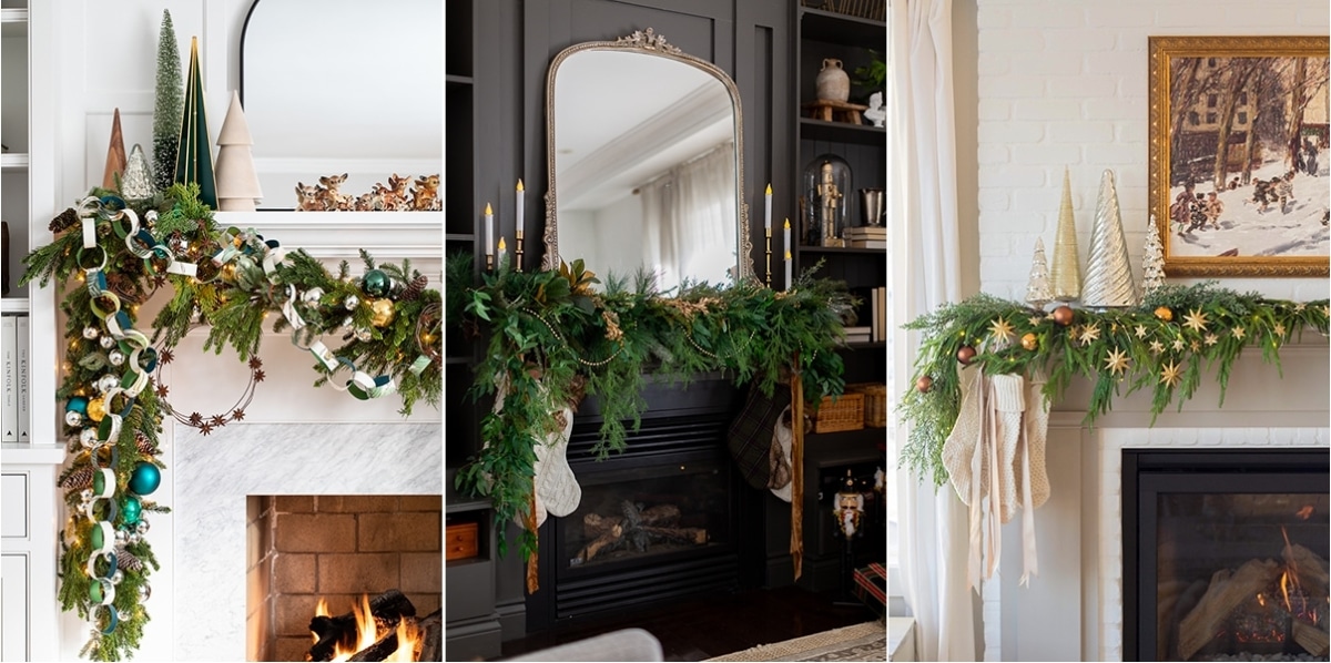 Seasons of Home Christmas Mantel Decor