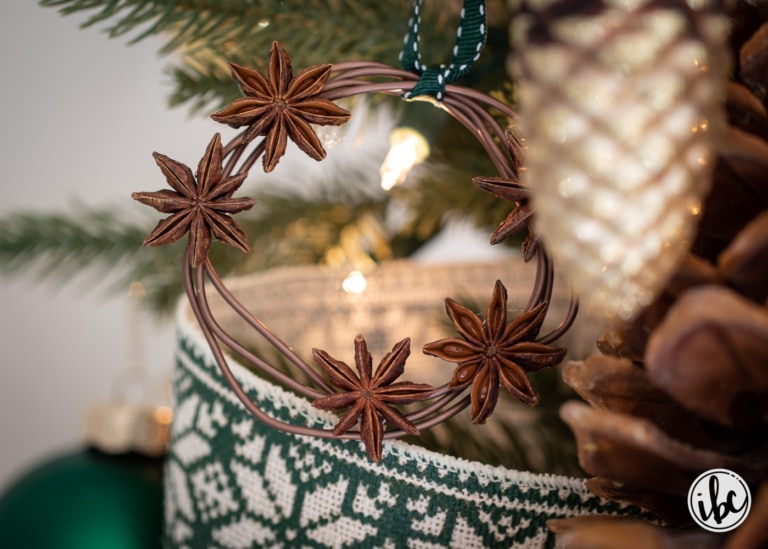 Rustic Star Anise Christmas Wreath