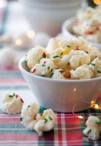 White Chocolate Puff Corn