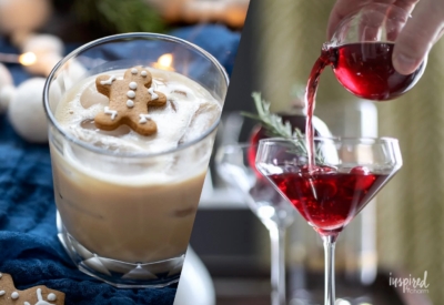 two of The BEST Christmas Cocktail Recipes