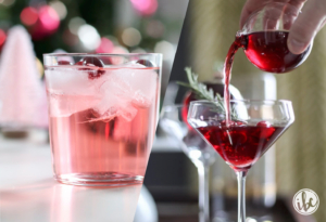two of The BEST Christmas Cocktail Recipes