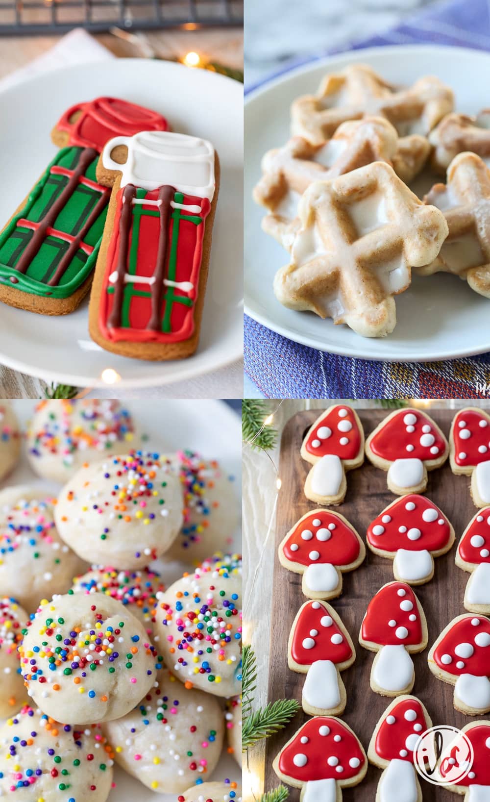four unique and fun cookie recipe Pinterest image.