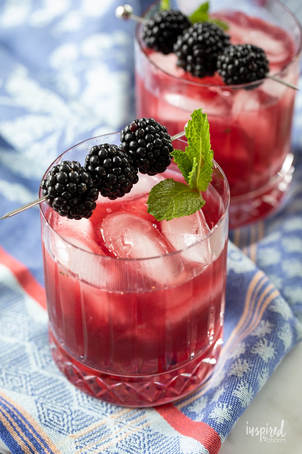 Blackberry and bourbon cocktail recipe