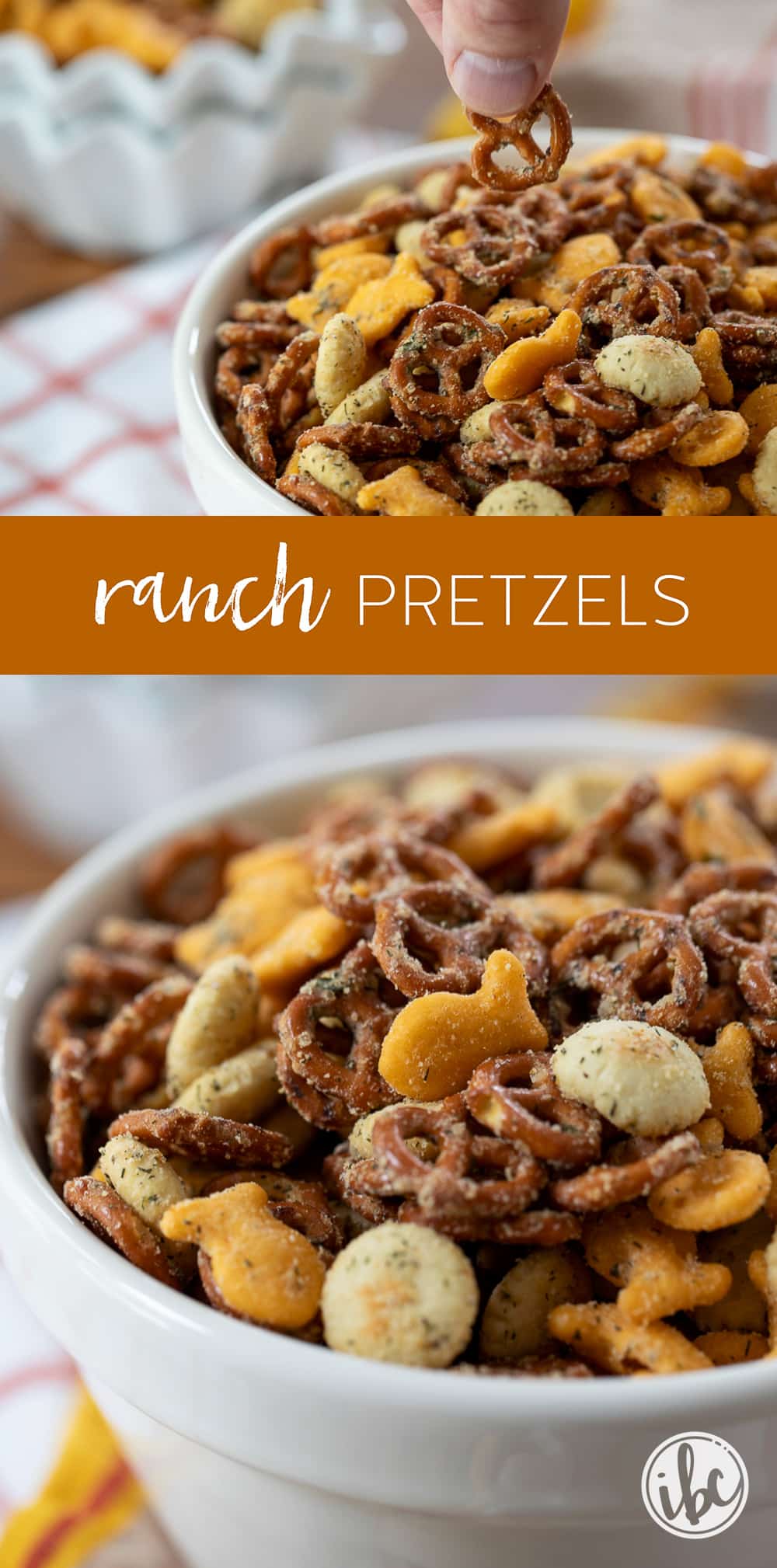 The Ultimate Ranch Pretzel Snack Mix Recipe