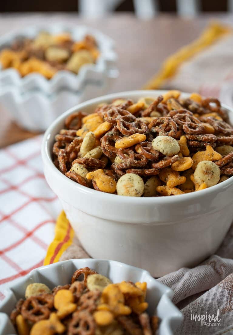 The Ultimate Ranch Pretzel Snack Mix Recipe