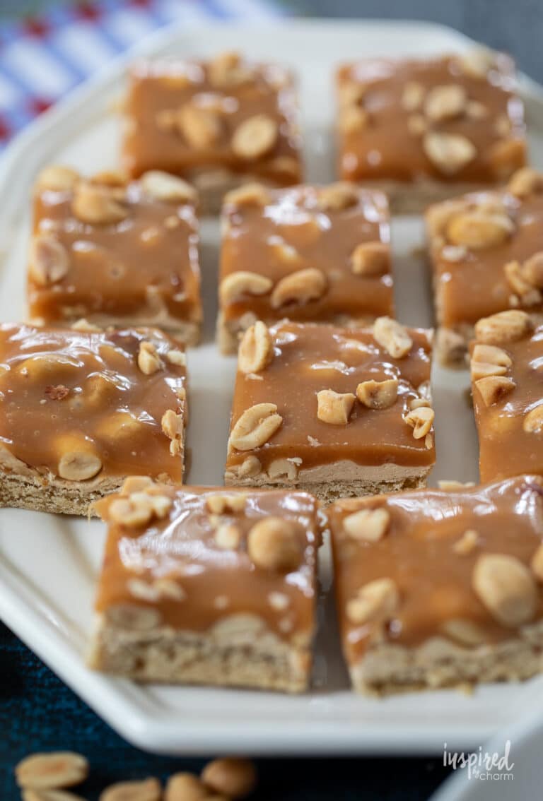 Easy Salted Peanut Bars Recipe