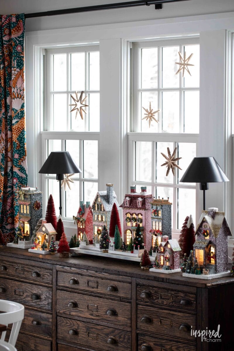 Handmade Clothespin Snowflakes