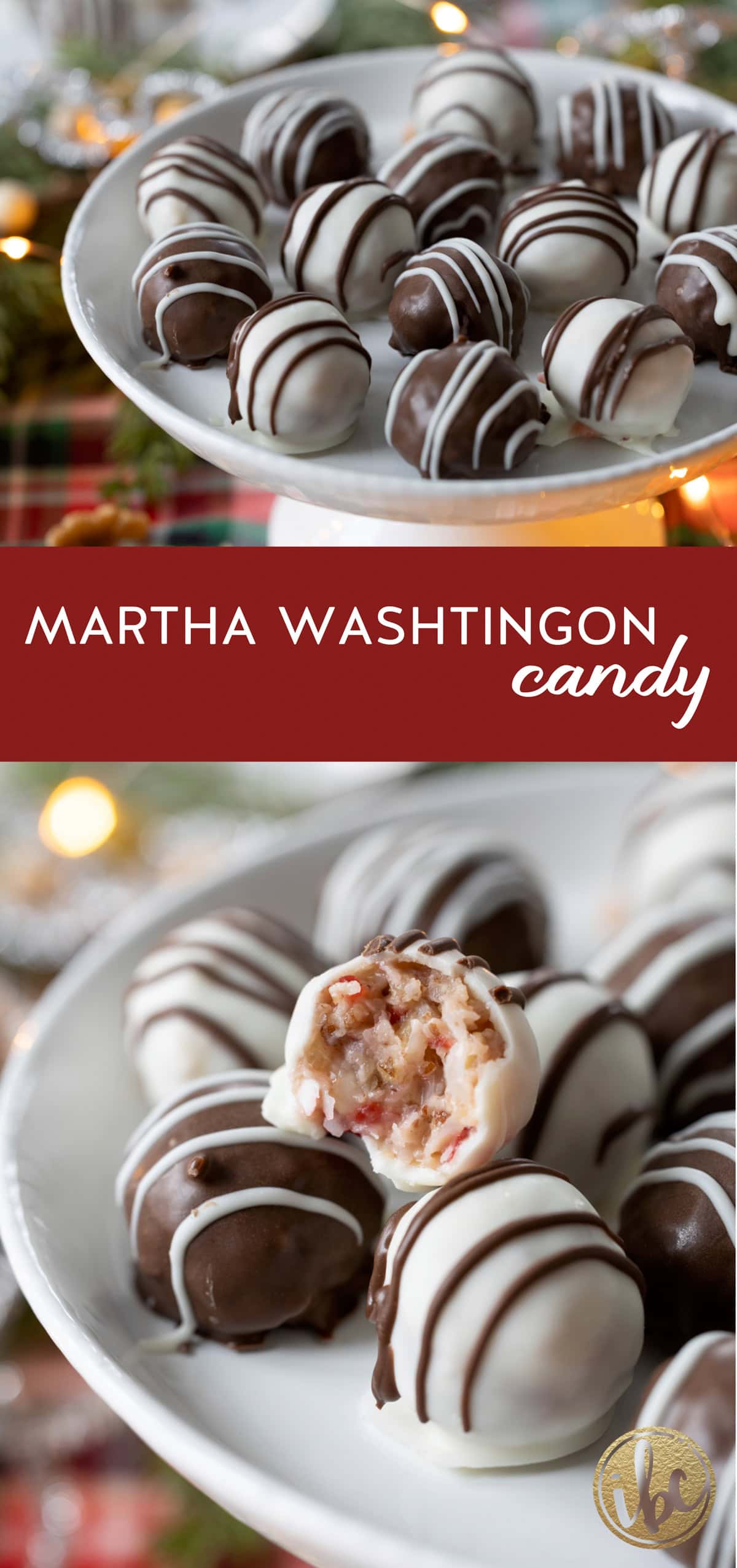 Cherry Coconut Pecan Candies (Martha Washington Style)